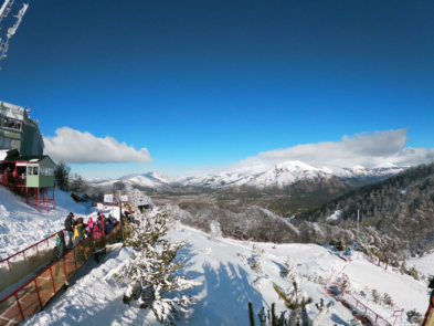 turismo en invierno en cerro otto bariloche