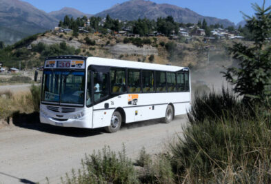 colectivo transporte publico en bariloche